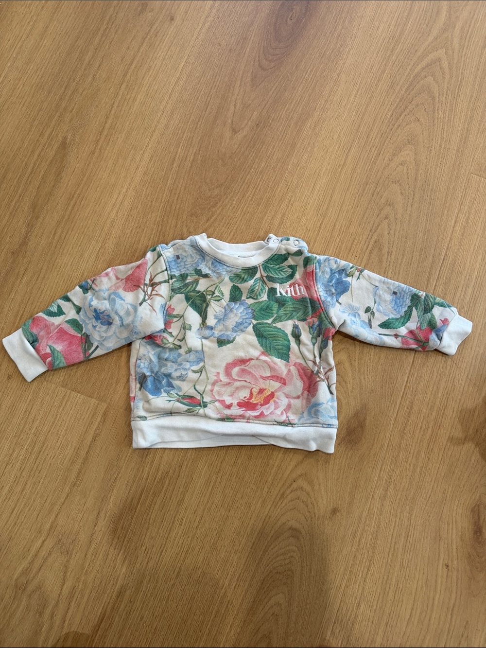 Kith Floral Crewneck Kids Sweatshirt 12-18 months